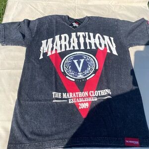 The Marathon Clothing Black Graphic T-Shirt